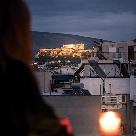 Acropolis Panorama Penthouse - Cozy Nest Apartment Athens